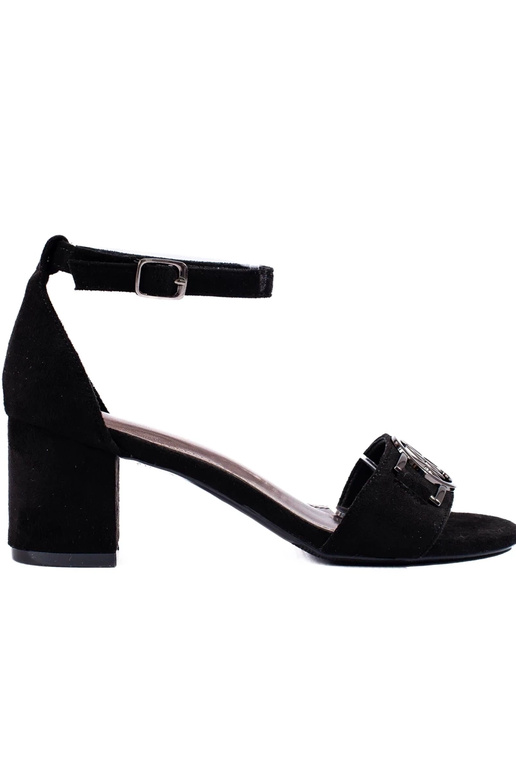 sandalias de ante Potocki color negro sandalias de ante Potocki color negro