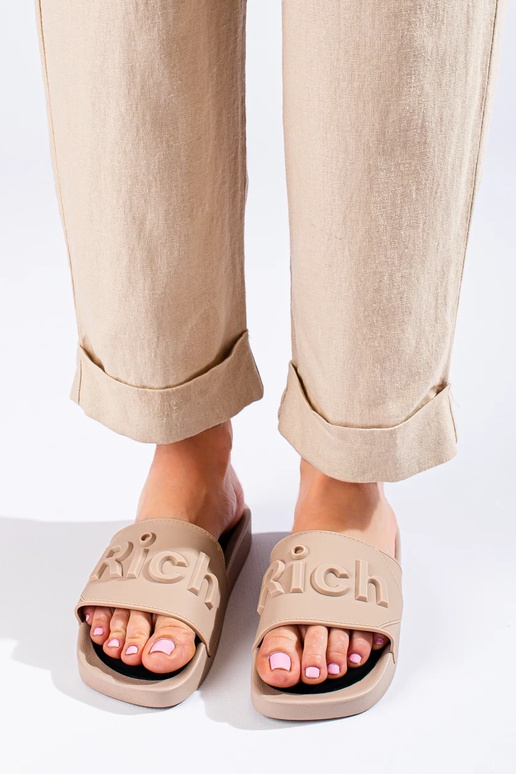 Pantuflas beige Potocki Pantuflas beige Potocki
