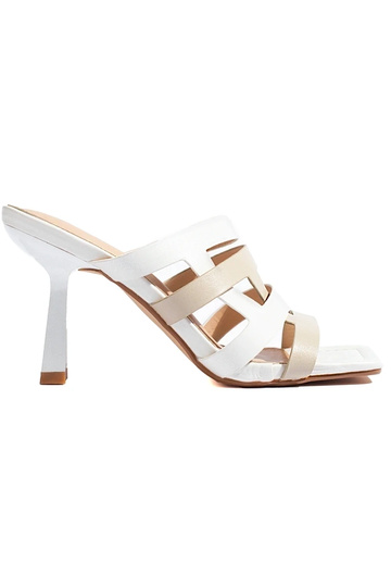 Pantuflas blancas Shelovet