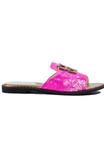 Pantuflas rosas con...