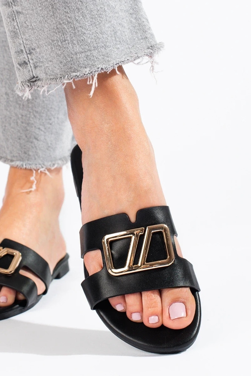 Pantuflas estilo elegante en color...