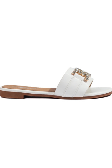 Pantuflas blancas Shelovet