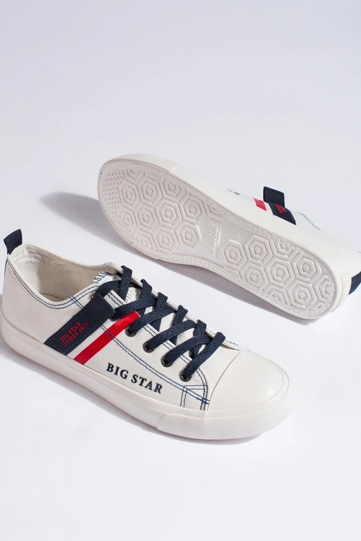 zapatos blancos ecopiel BIG STAR...