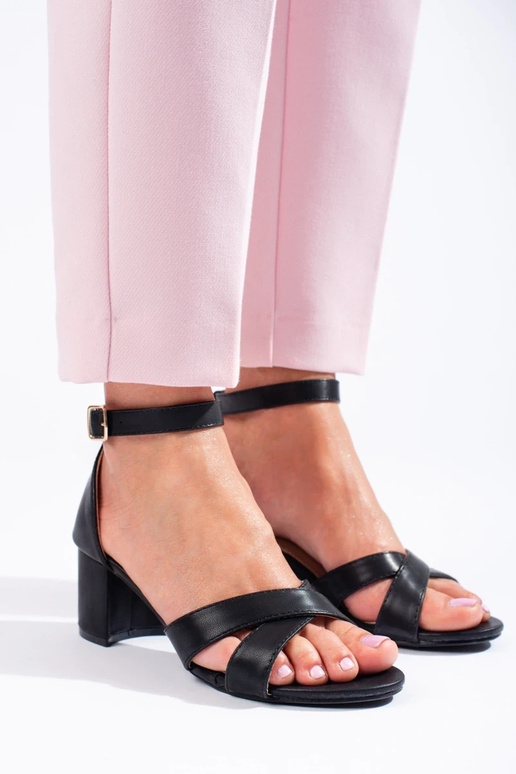 sandalias Shelovet color negro