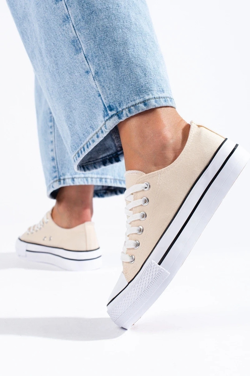 zapatos beige Shelovet