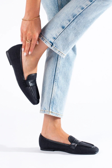 mocasines en negro Shelovet 2