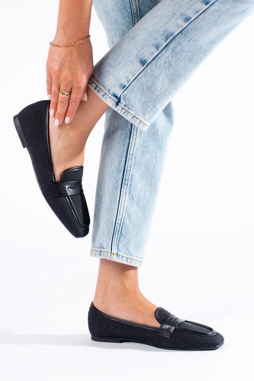 mocasines en negro Shelovet mocasines en negro Shelovet