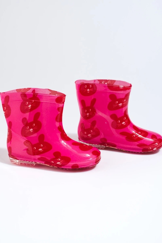 Zapatos infantiles de goma rosa Shelovet