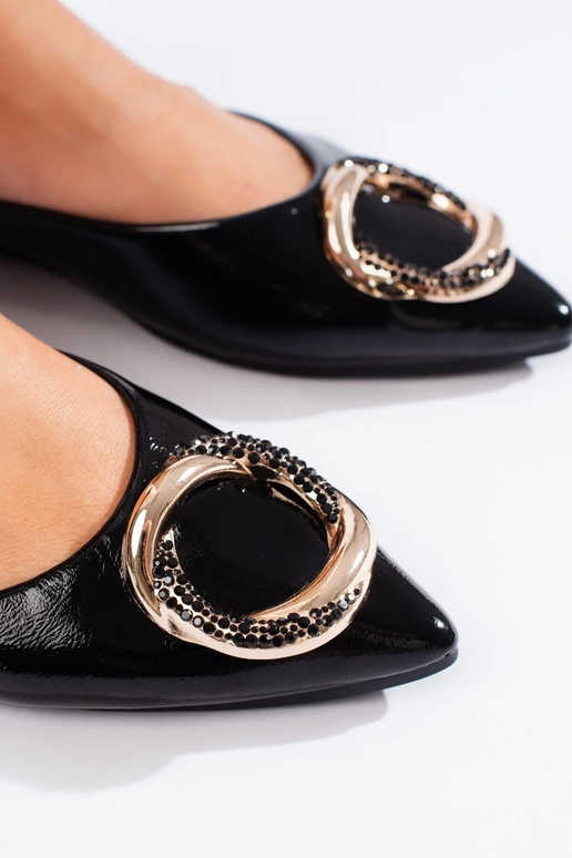 Bailarinas Shelovet con efecto barniz. Bailarinas Shelovet con efecto barniz.