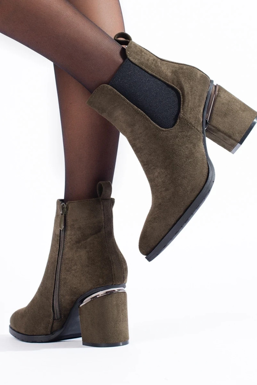 Botas Chelsea Vinceza de ante caqui Botas Chelsea Vinceza de ante caqui