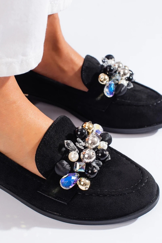 Zapatos modelo Lords negros con...