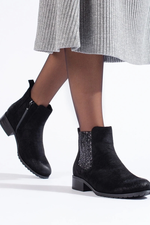 de ante negro Zapatos de mujer de ante negro Zapatos de mujer