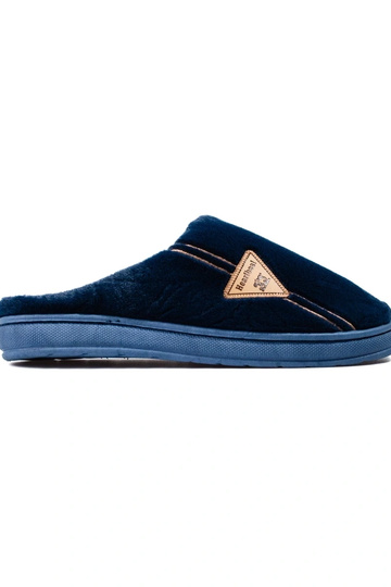 pantuflas de hombre azul...