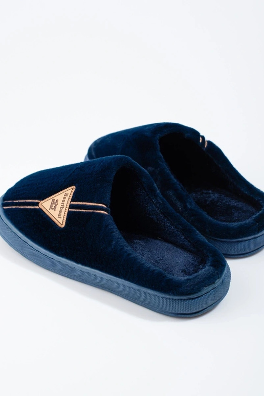 pantuflas de hombre azul cálido Shelovet