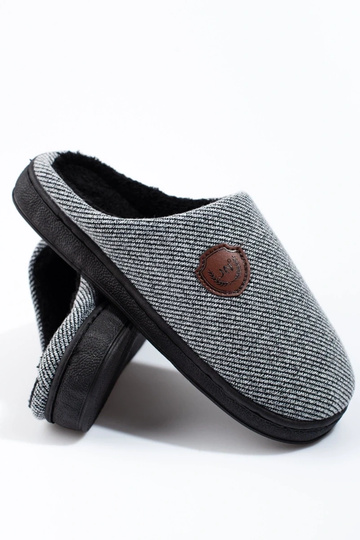 Pantuflas Shelovet color gris 2