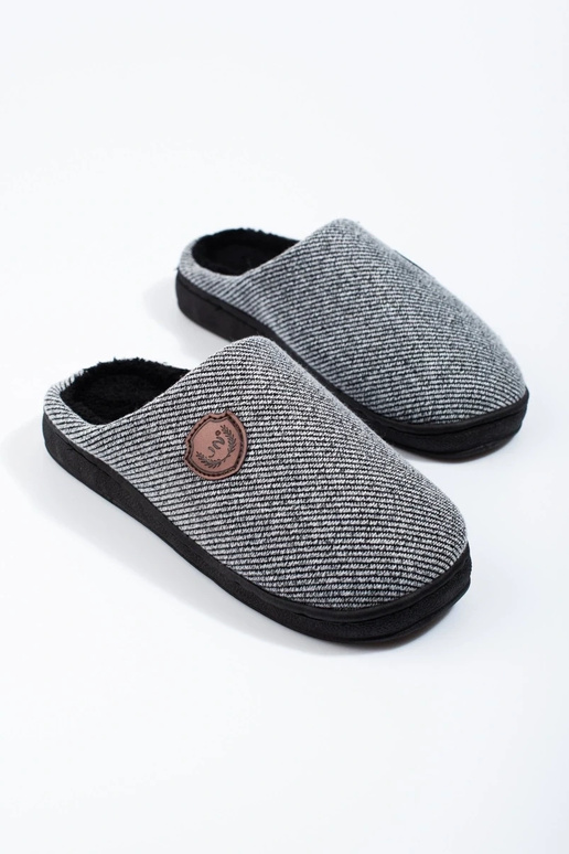 Pantuflas Shelovet color gris Pantuflas Shelovet color gris