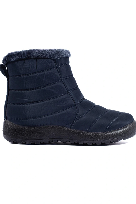 Botas de nieve de mujer azul oscuro... Botas de nieve de mujer azul oscuro...