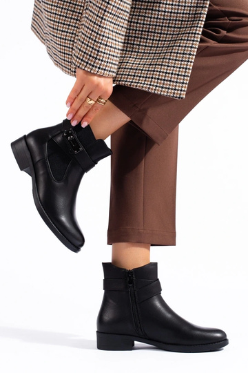 Zapatos planos mujer negros 2