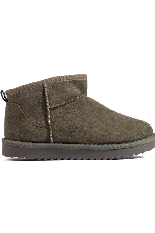 Botas de nieve de mujer caqui