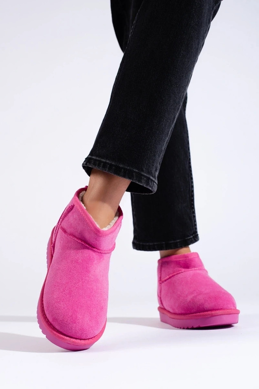 Botas de nieve de mujer rosas