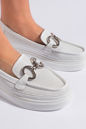 mocasines blancos de mujer 2