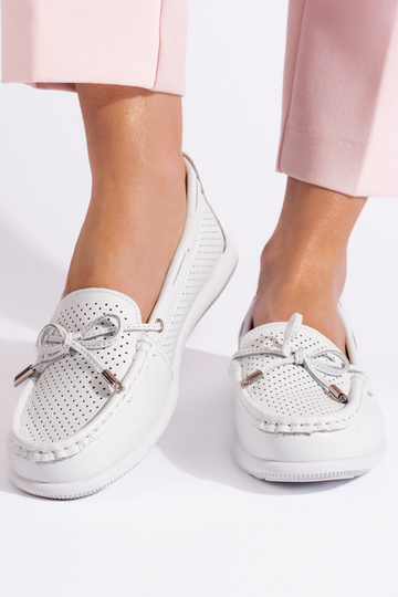 mocasines blancos de mujer 2