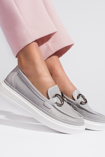 mocasines grises de mujer 2