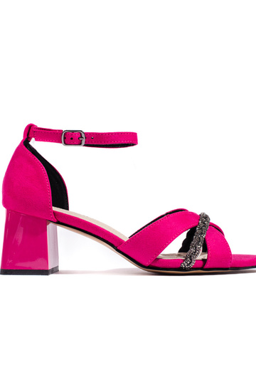 sandalias de gamuza
