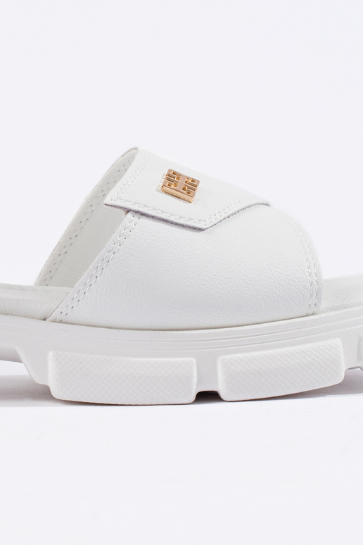 Sandalias cómodas de mujer color blanco