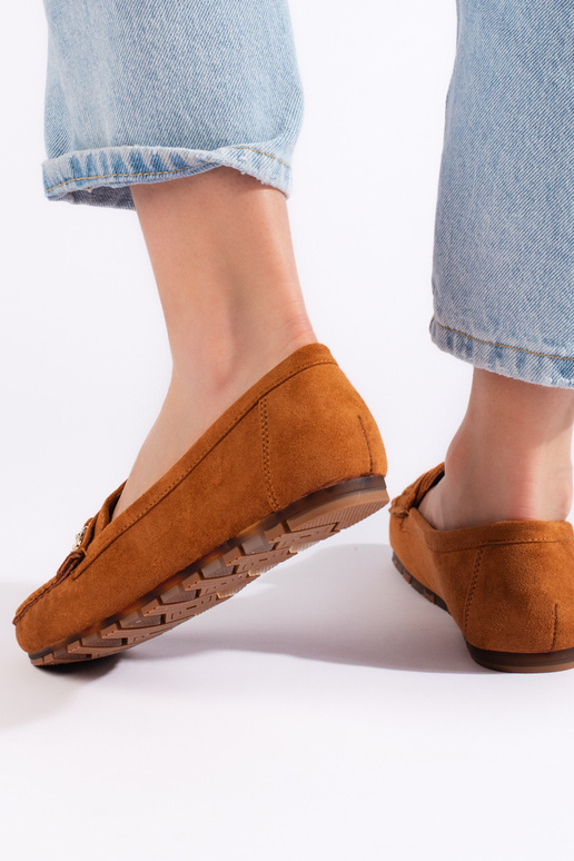 mocasines de ante marrón para mujer mocasines de ante marrón para mujer