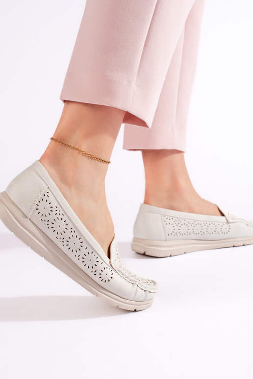 con elementos calados, mocasines de...