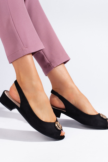 sandalias de ante negro 2