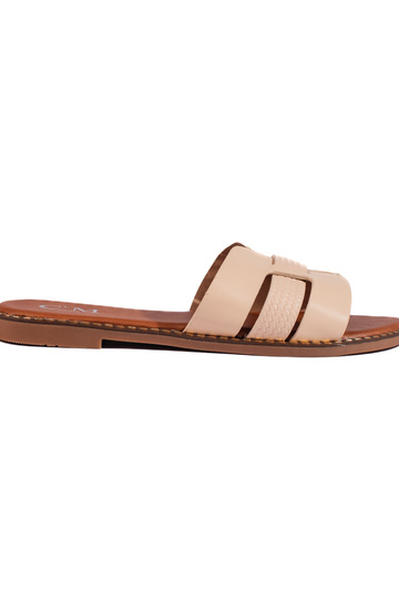 Pantuflas beige