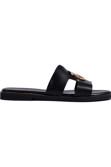 Pantuflas negras con...