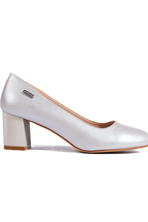 Tacones altos tacón plata Sergio Leone