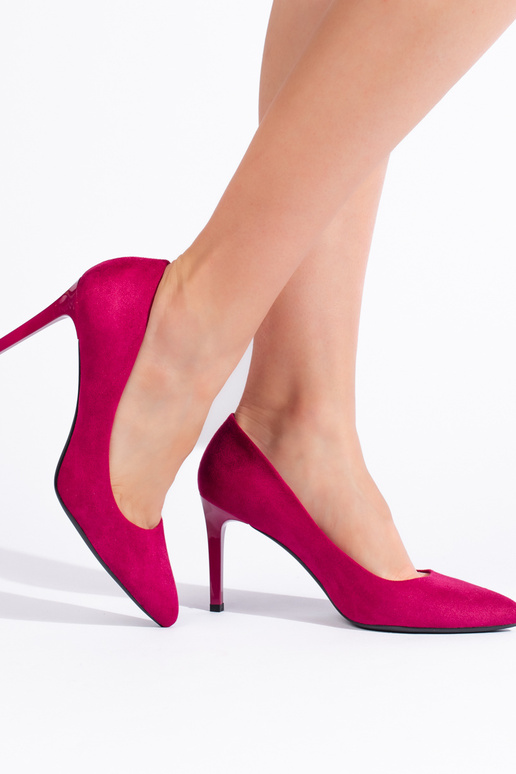 Tacones modelo clásico en color rosa... Tacones modelo clásico en color rosa...