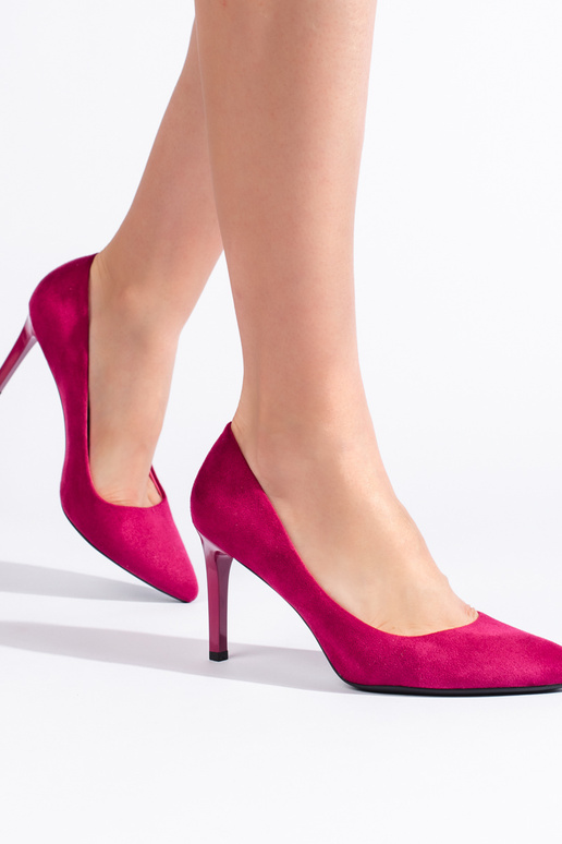 Tacones modelo clásico en color rosa... Tacones modelo clásico en color rosa...