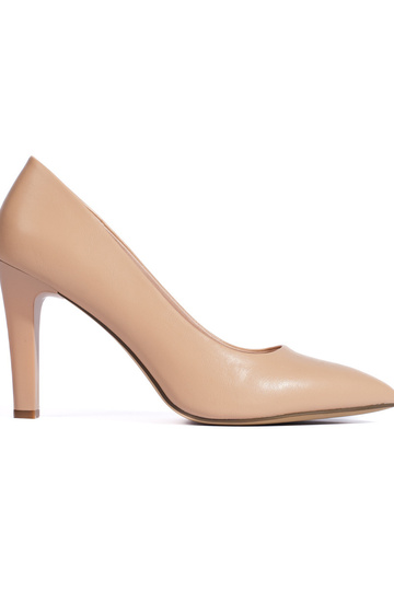 tacones beige de Sergio Leone