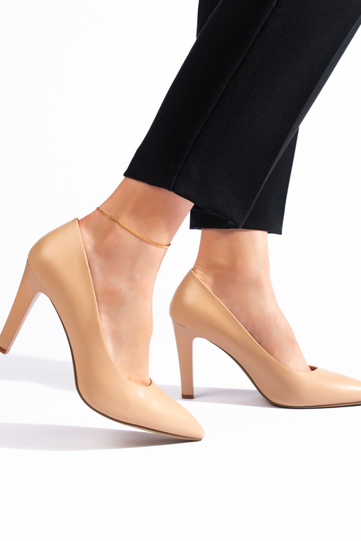 tacones beige de Sergio Leone tacones beige de Sergio Leone