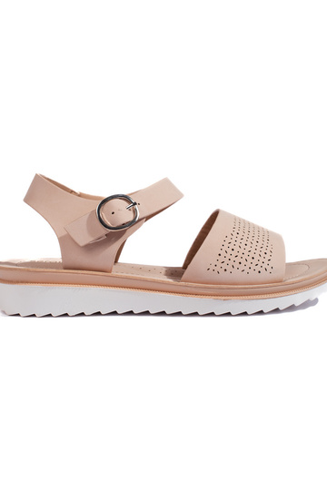 Sandalias plataforma rosa...