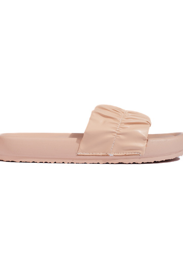 Pantuflas beige