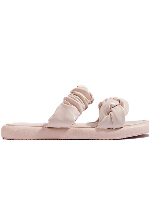 Pantuflas beige Pantuflas beige