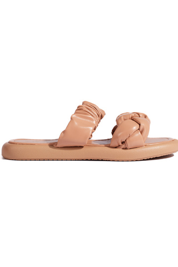 Pantuflas beige