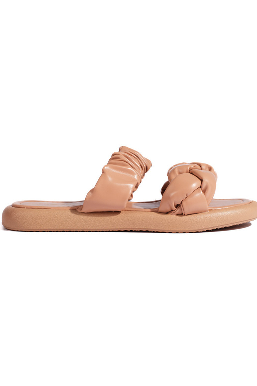 Pantuflas beige Pantuflas beige
