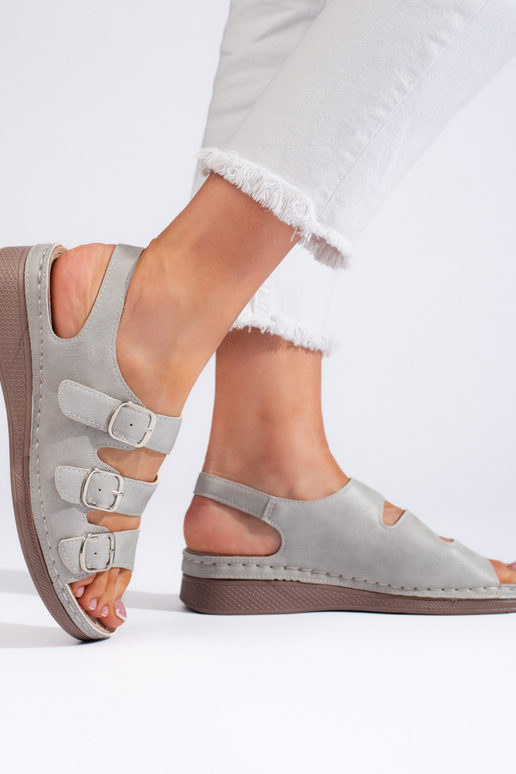 sandalias grises sandalias grises