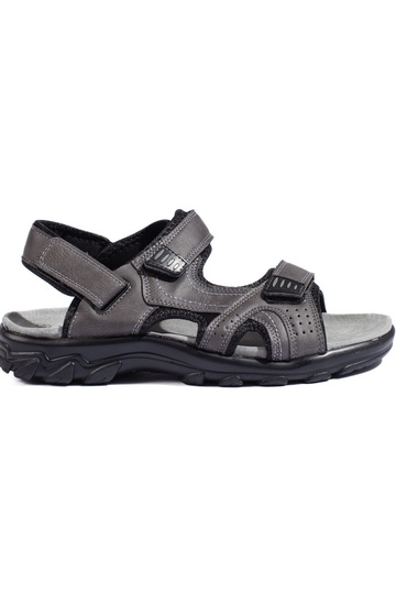 sandalias en color gris