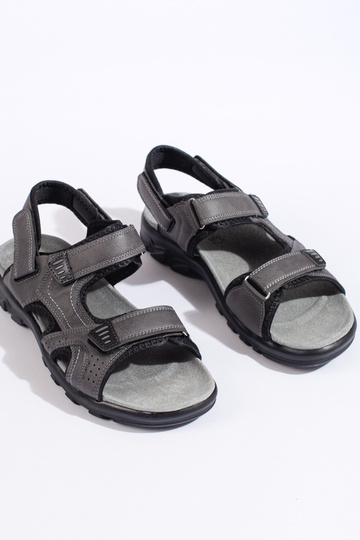 sandalias en color gris 2