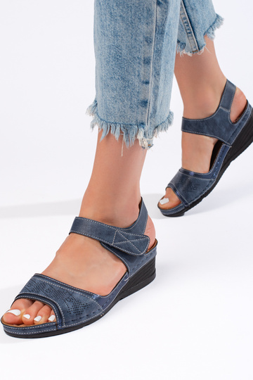 sandalias azules 2