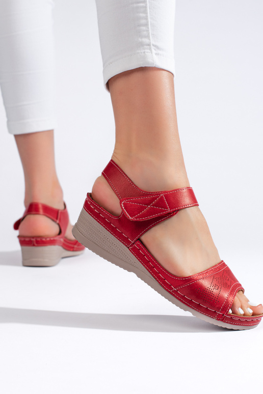sandalias rojas sandalias rojas