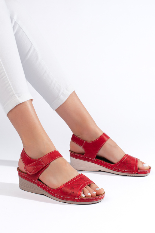 sandalias rojas sandalias rojas